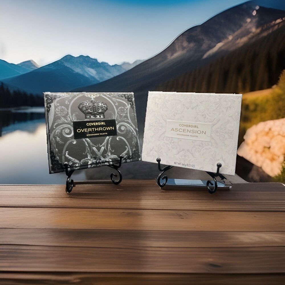 Covergirl Overthrow And Ascension Eyeshadow Palette.  The Her Majesty Collection
